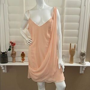 NBD Gainsbourg Mini Dress Sherbert Orange